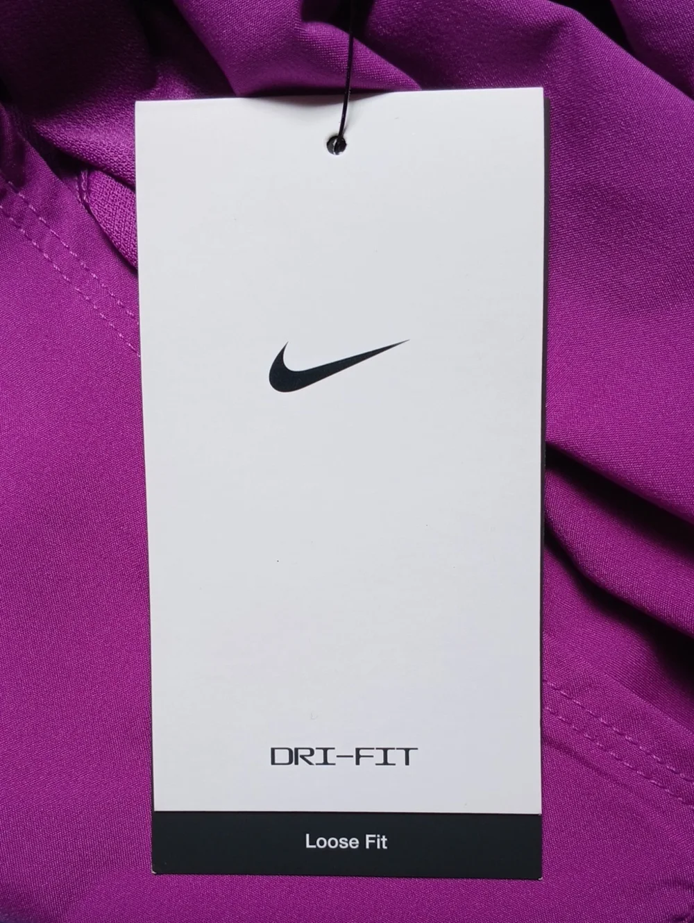 Nike Dri-Fit Running Shorts Loose Fit Purple Size Large NWT